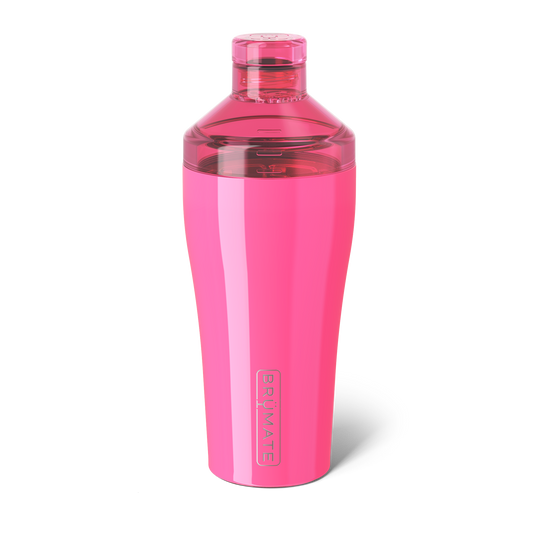 Cocktail Shaker | Neon Pink | 22oz