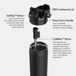 Rise 25oz | Glitter Charcoal thumbnail image 2 